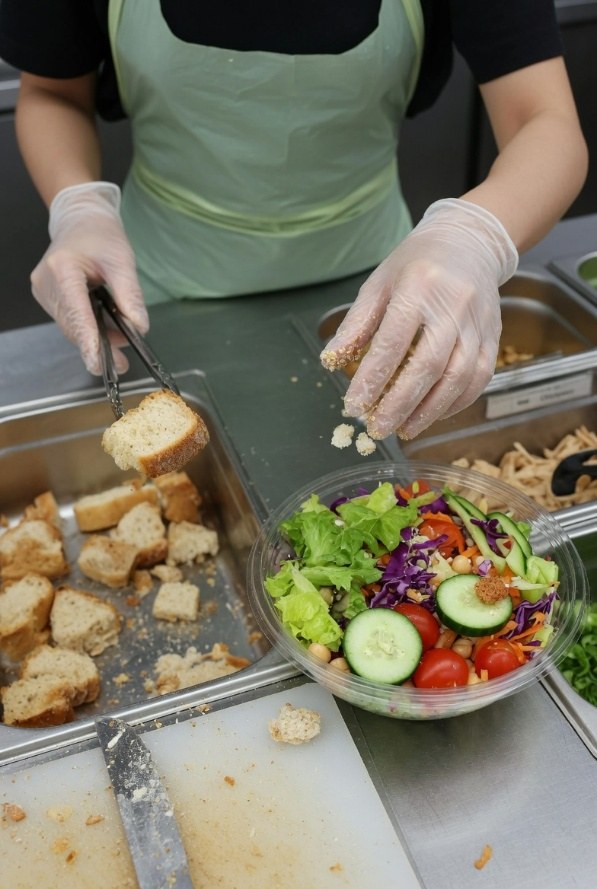 For allergy-sensitive customers, one careless glove change can matter.