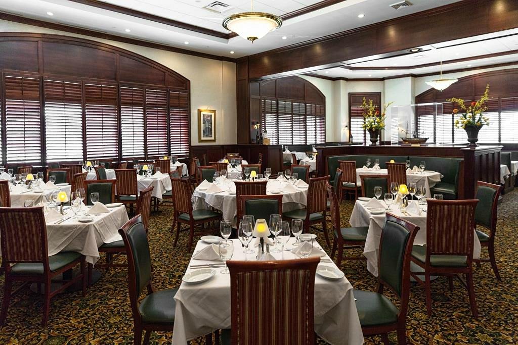 Ruth's Chris filet and shrimp entrée