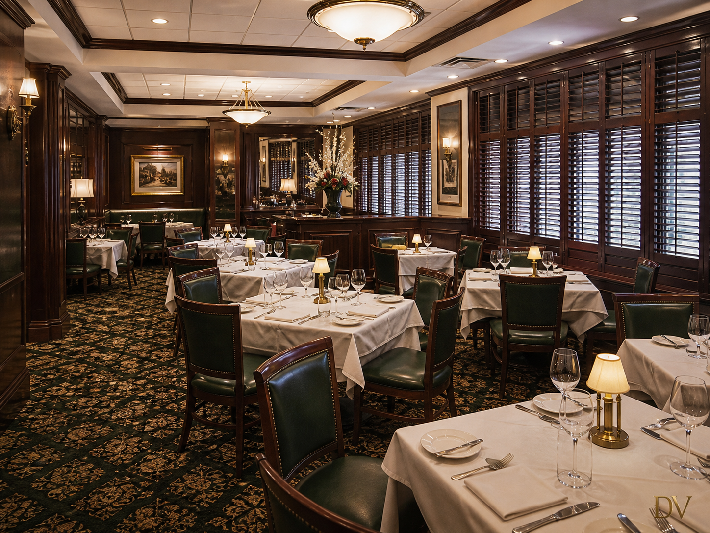 Ruth's Chris dessert and dining experience